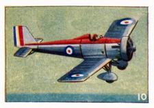 1932 Amalgamated Press Aeroplanes #10 Vickers Jockey Front