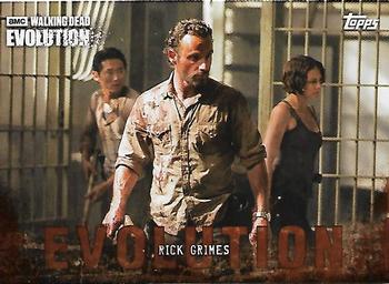 2017 Topps The Walking Dead: Evolution - Brown #3 Rick Grimes Front