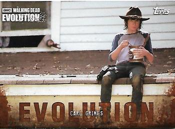 2017 Topps The Walking Dead: Evolution - Brown #11 Carl Grimes Front