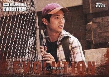 2017 Topps The Walking Dead: Evolution - Brown #28 Glenn Rhee Front