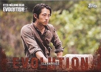 2017 Topps The Walking Dead: Evolution - Brown #32 Glenn Rhee Front