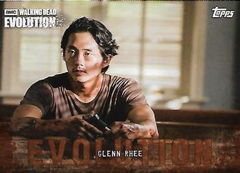 2017 Topps The Walking Dead: Evolution - Brown #33 Glenn Rhee Front
