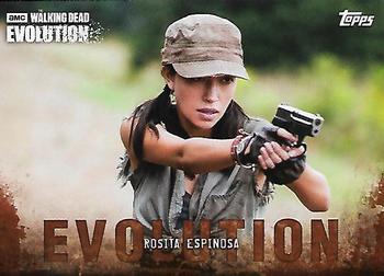 2017 Topps The Walking Dead: Evolution - Brown #55 Rosita Espinosa Front