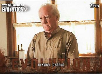 2017 Topps The Walking Dead: Evolution - Brown #72 Hershel Greene Front