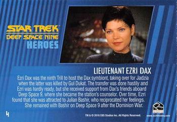 2018 Rittenhouse Star Trek Deep Space Nine Heroes & Villains #4 Lt. Ezri Dax Back