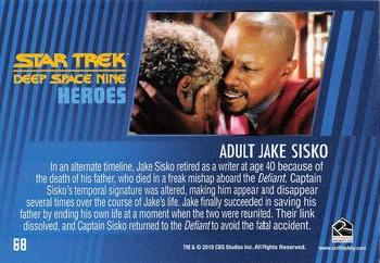 2018 Rittenhouse Star Trek Deep Space Nine Heroes & Villains #68 Adult Jake Sisko Back
