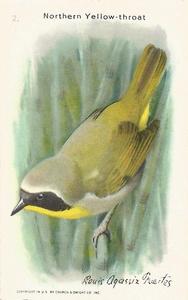1936 Church & Dwight Useful Birds of America Ninth Series (J9-5) #2 Northern Yellow-throat Front