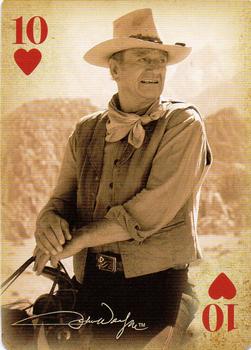 2016 Aquarius John Wayne Playing Cards #10♥ John Wayne Front