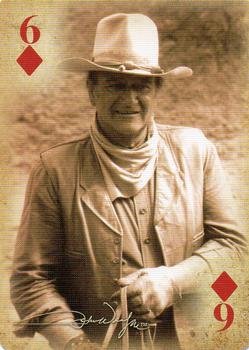 2016 Aquarius John Wayne Playing Cards #6♦ John Wayne Front