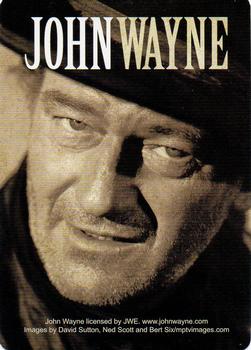 2016 Aquarius John Wayne Playing Cards #A♣ John Wayne Back
