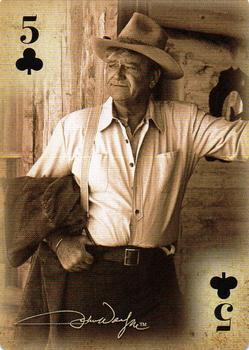 2016 Aquarius John Wayne Playing Cards #5♣ John Wayne Front