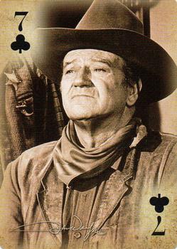2016 Aquarius John Wayne Playing Cards #7♣ John Wayne Front