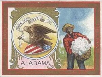 1910 Helmar Seals of US & Coat of Arms (T107) #NNO Alabama Front