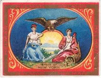 1910 Helmar Seals of US & Coat of Arms (T107) #NNO New York Front