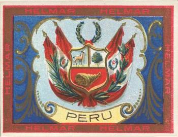 1910 Helmar Seals of US & Coat of Arms (T107) #NNO Peru Front