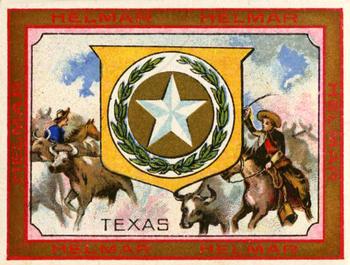 1910 Helmar Seals of US & Coat of Arms (T107) #NNO Texas Front