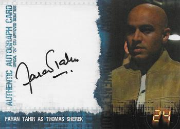 2006 ArtBox 24 Season 4 - Autographs #NNO Faran Tahir Front
