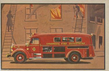 1953 Bowman Firefighters (R701-3) #5 Modern Fire Department Ambulance Front