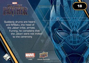 2018 Upper Deck Marvel Black Panther #18 The Jabari Arrive Back