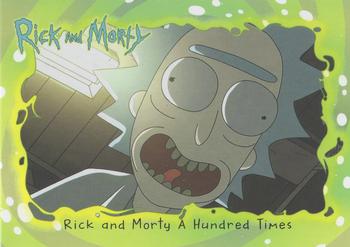 2018 Cryptozoic Rick & Morty Season 1 #03 Rick and Morty A Hundred Times Front