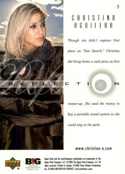 2000 Upper Deck Christina Aguilera #5 Christina Aguilera Back