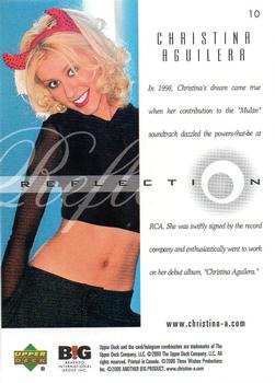 2000 Upper Deck Christina Aguilera #10 Christina Aguilera Back