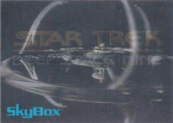 1996 Skybox Blockbuster Star Trek Captains 4-Pack #3 Benjamin Sisko Front