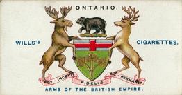 1900 Wills's Arms of the British Empire (C42) #31 Ontario Front