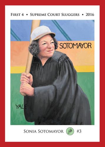 2010-18 Green Bag Supreme Court Sluggers #NNO Sonia Sotomayor Front