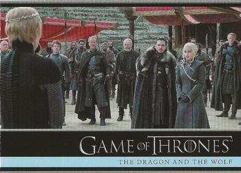 2018 Rittenhouse Game of Thrones Season 7 #20 The Dragon and the Wolf Front