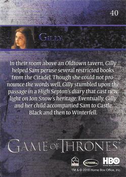 2018 Rittenhouse Game of Thrones Season 7 #40 Gilly Back