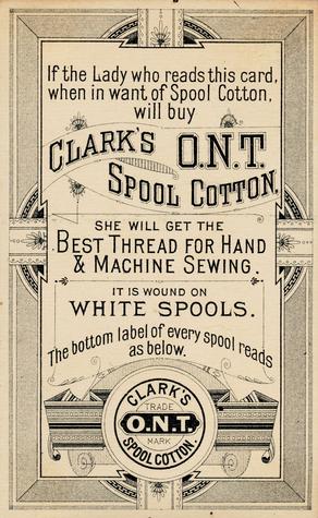 1882 Clark's Thread Jumbo Series (H675) #NNO Jumbo at the Bar Back