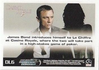2007 Rittenhouse The Complete James Bond 007 - Casino Royale: Dangerous Liaisons #DL6 James Bond introduces... Back