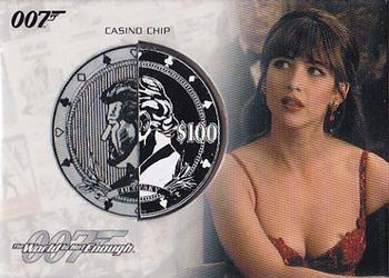 2007 Rittenhouse The Complete James Bond 007 - Costume Relics #RC13 Casino Chip Front