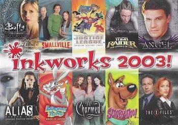 2003 Inkworks Alias Season 2 - Promos #INK-2003 (inkworkscards.com) Front