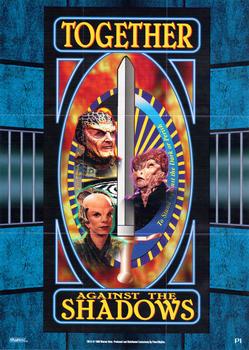 1996 SkyBox Babylon 5 - Nightwatch Posters #P1 Together Against The Shadows Front
