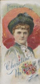 1888 W. Duke, Sons & Co. Histories of Poor Boys Who Have Become Rich and Other Famous People (N79) #NNO Christine Nilsson Front