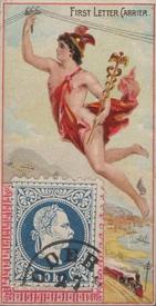 1889 Duke's Cigarettes Postage Stamps (N85) #NNO First Letter Carrier Front