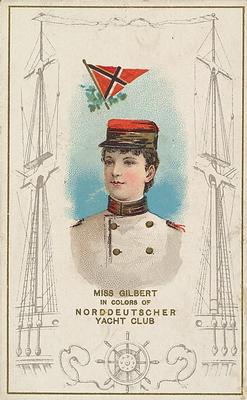 1890 Honest Yacht Colors of the World (N140) #NNO Norddeutscher Yacht Club Front