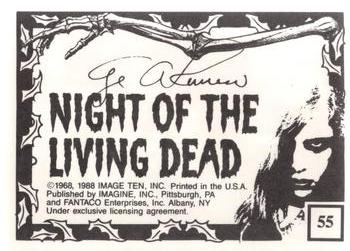 1988 Imagine Night of the Living Dead (Green Border) #55 Ben, You Are So Cute Back
