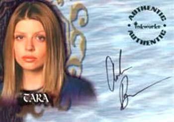 2001 Inkworks Buffy the Vampire Slayer Season 5 - Autographs #A23 Amber Benson Front
