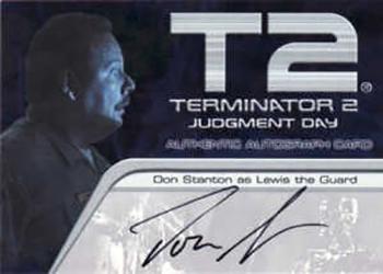 2003 ArtBox Terminator 2 FilmCardz - Autographs #NNO Don Stanton Front