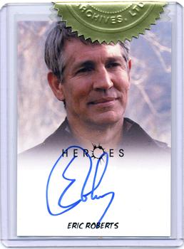 2010 Rittenhouse Heroes Archives - Case Incentive Autograph #NNO Eric Roberts Front