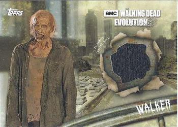 2017 Topps The Walking Dead: Evolution - Walker Relics #R-W3 Walker Costume Front