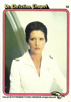 1979 Topps Rainbo Star Trek: The Motion Picture #12 Dr. Christine Chapel Front