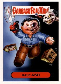 2018 Topps Garbage Pail Kids: Oh, the Horror-ible! #11a Half Ash Front