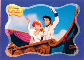 1997 Upper Deck The Little Mermaid #54 Happily Ever After Front