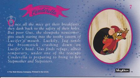 1995 SkyBox Cinderella Limited Edition #7 Once all the mice get their breakfasts Back