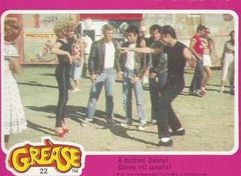 1978 O-Pee-Chee Grease #22 A Dazzled Danny! Front