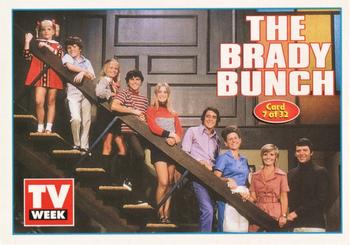 1995 TV Week Series 2 #7 The Brady Bunch Front
